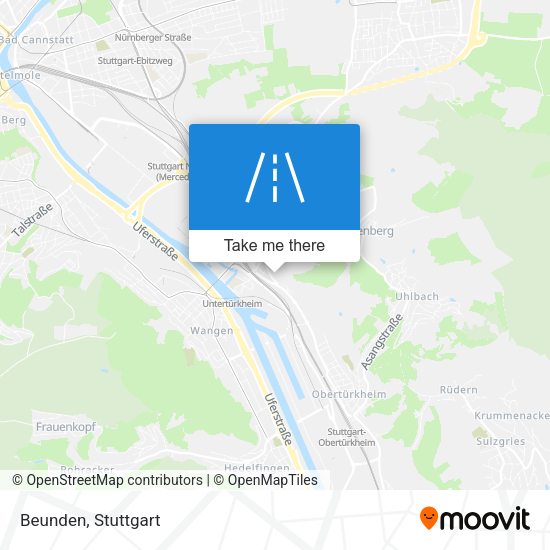 Карта Beunden