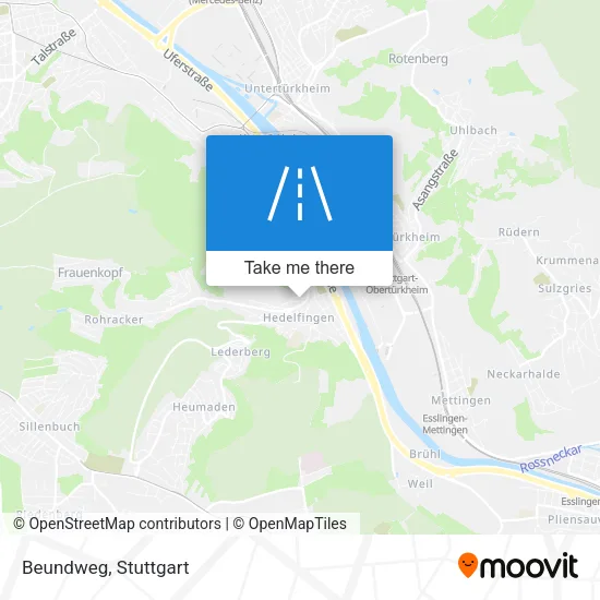 Карта Beundweg