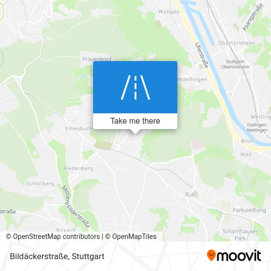 Карта Bildäckerstraße