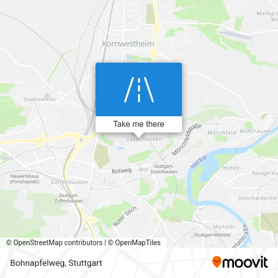 Карта Bohnapfelweg