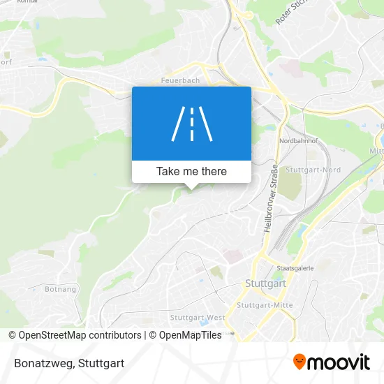 Карта Bonatzweg