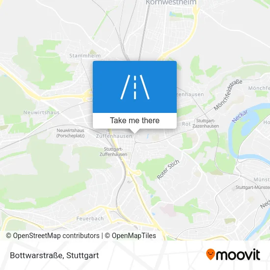 Карта Bottwarstraße