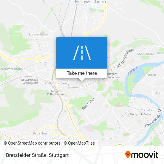 Bretzfelder Straße map