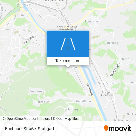 Карта Buchauer Straße