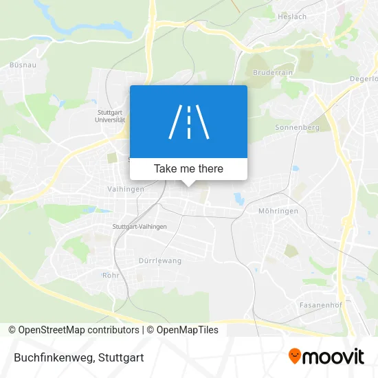 Карта Buchfinkenweg