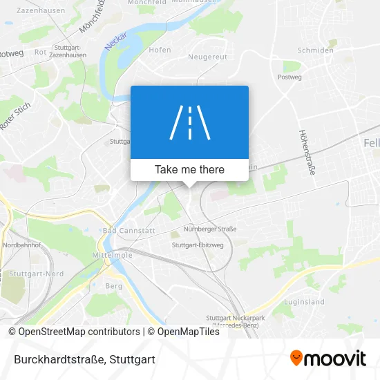 Карта Burckhardtstraße