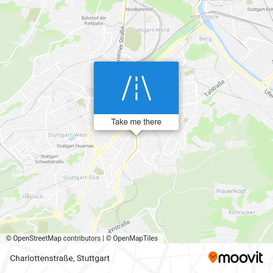 Карта Charlottenstraße