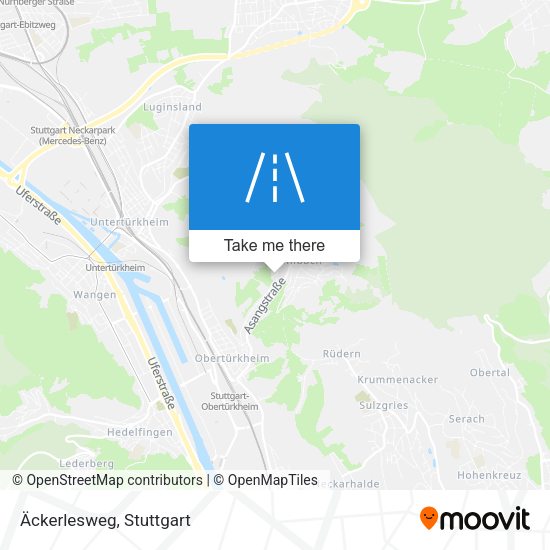 Карта Äckerlesweg