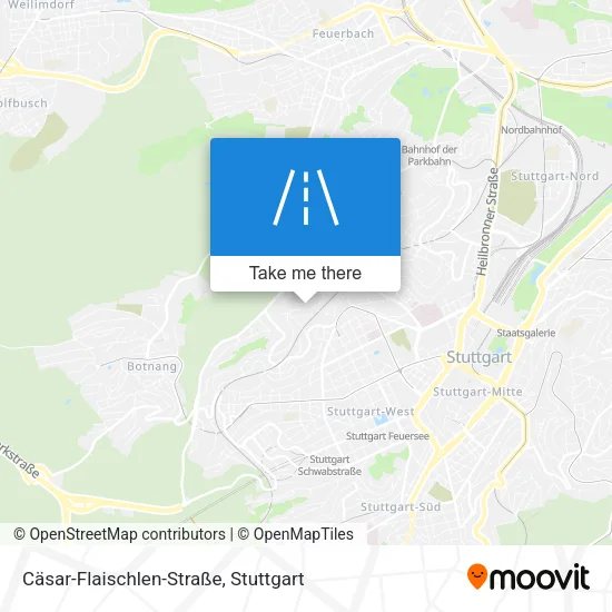 Карта Cäsar-Flaischlen-Straße