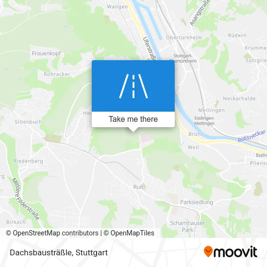 Карта Dachsbausträßle