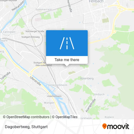 Карта Dagobertweg