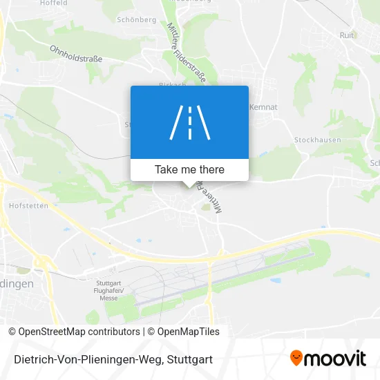 Карта Dietrich-Von-Plieningen-Weg