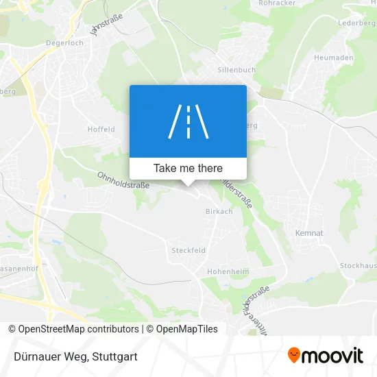 Карта Dürnauer Weg