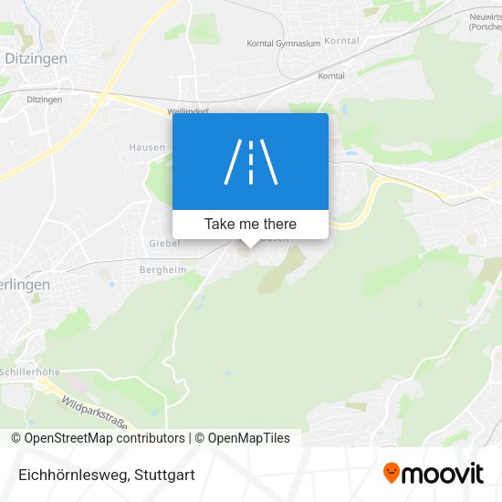 Eichhörnlesweg map