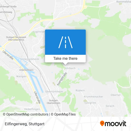 Карта Eilfingerweg