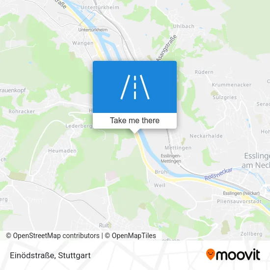 Карта Einödstraße