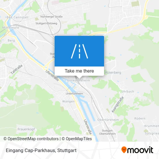 Карта Eingang Cap-Parkhaus