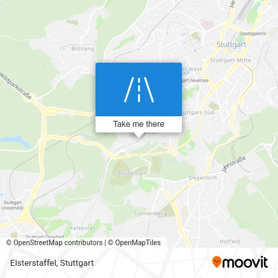 Карта Elsterstaffel