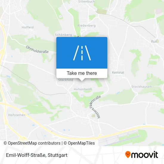 Карта Emil-Wolff-Straße