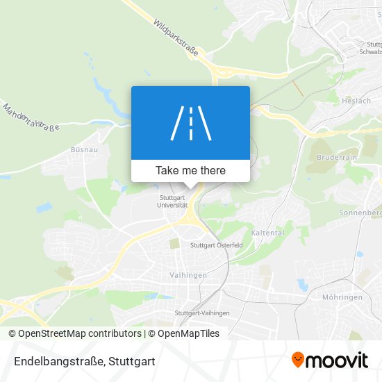 Endelbangstraße map