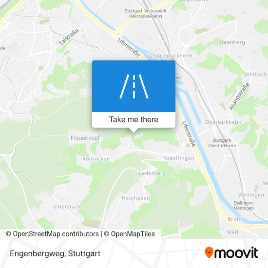 Карта Engenbergweg