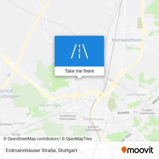 Карта Erdmannhäuser Straße