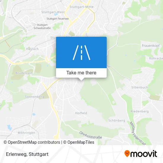 Карта Erlenweg