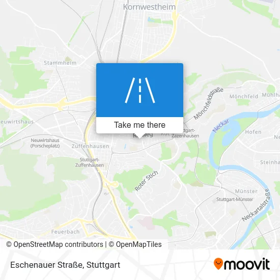 Карта Eschenauer Straße