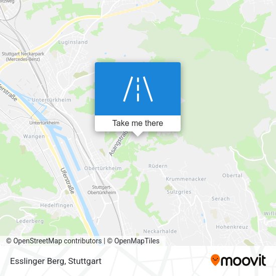 Карта Esslinger Berg