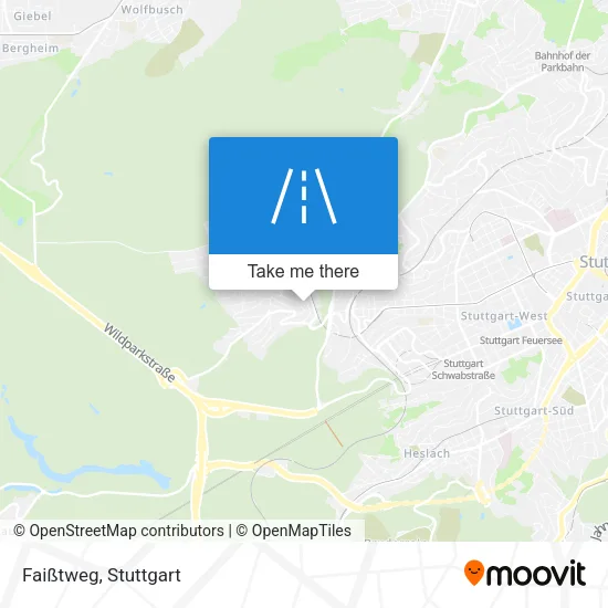 Карта Faißtweg
