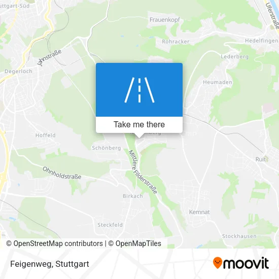 Карта Feigenweg