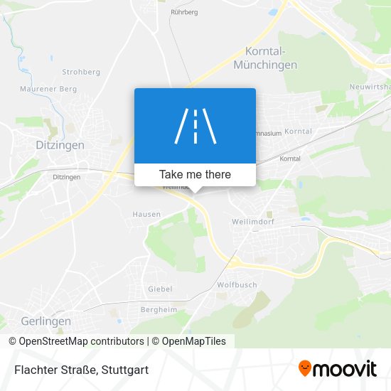 Flachter Straße map