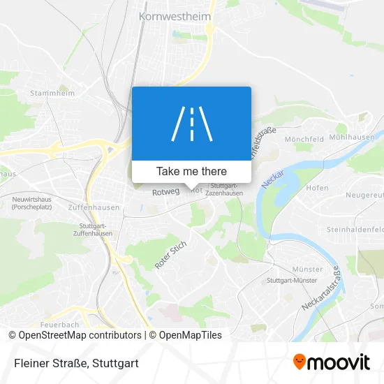Карта Fleiner Straße