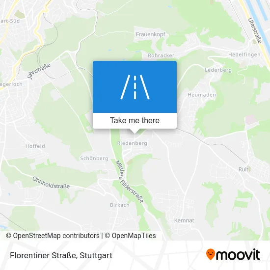 Карта Florentiner Straße