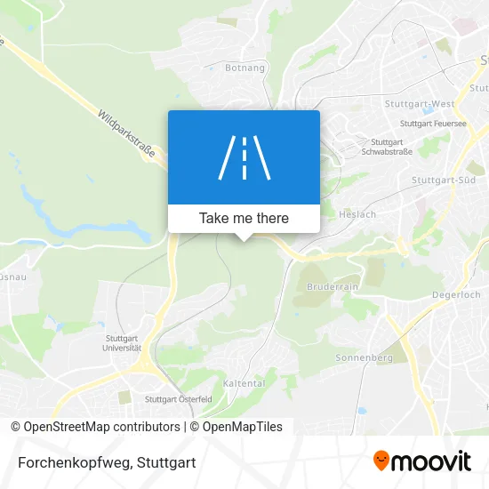 Карта Forchenkopfweg