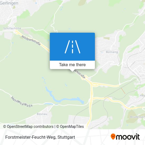 Forstmeister-Feucht-Weg map