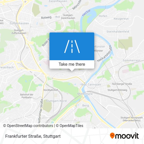 Frankfurter Straße map