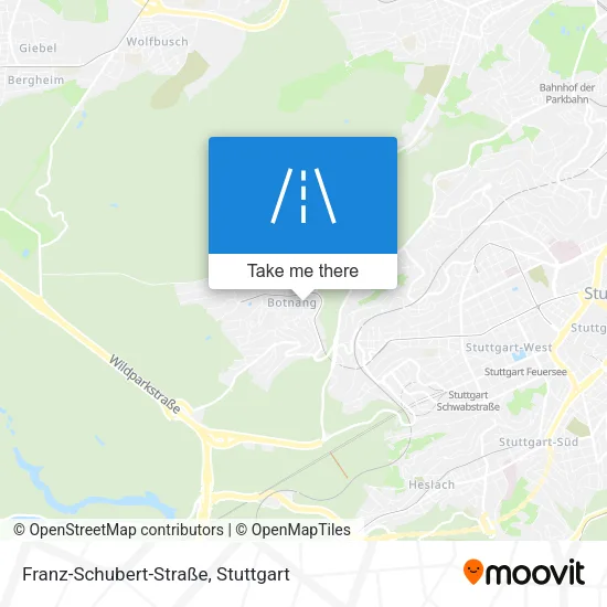 Карта Franz-Schubert-Straße