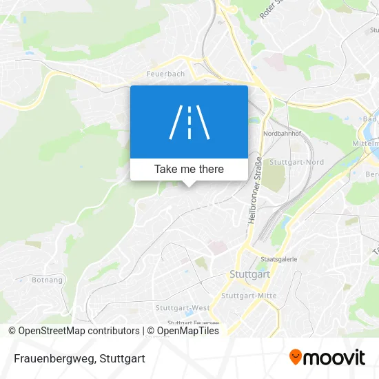 Карта Frauenbergweg