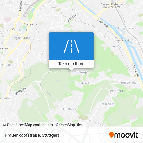 Frauenkopfstraße map