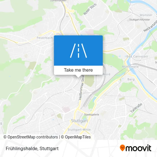 Карта Frühlingshalde