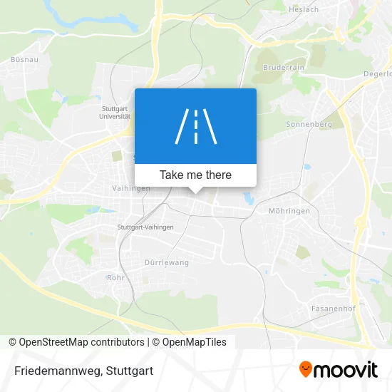 Карта Friedemannweg