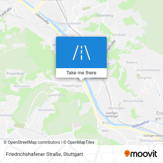 Friedrichshafener Straße map