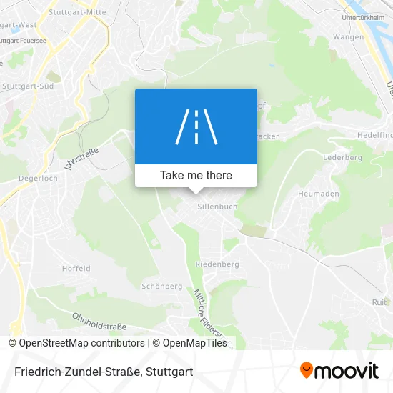 Карта Friedrich-Zundel-Straße