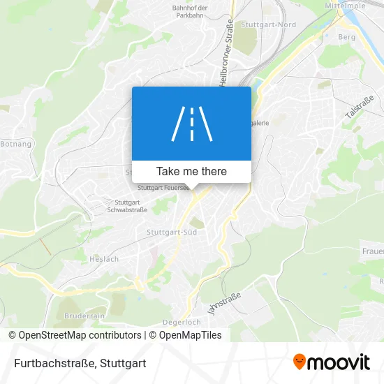 Карта Furtbachstraße
