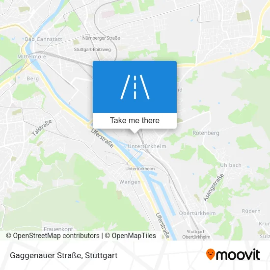 Карта Gaggenauer Straße