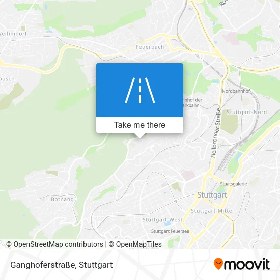 Карта Ganghoferstraße