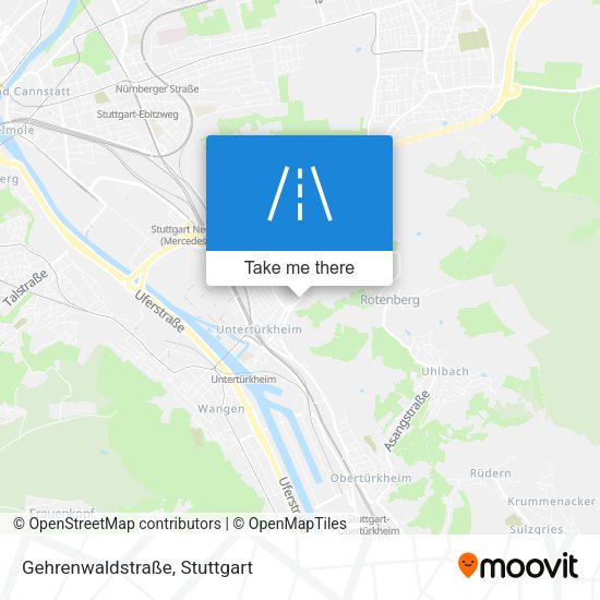 Gehrenwaldstraße map