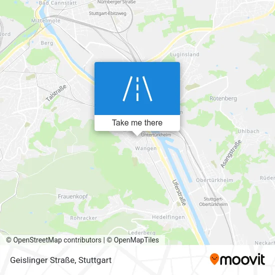 Карта Geislinger Straße