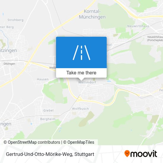 Gertrud-Und-Otto-Mörike-Weg map